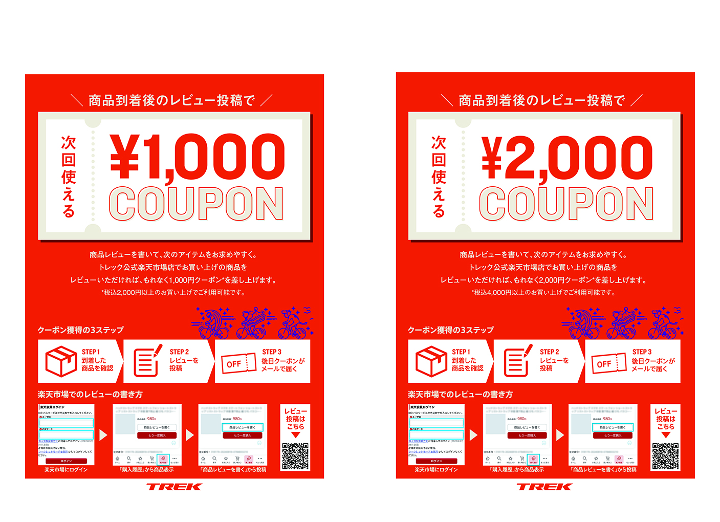 D2C_楽天レビュークーポン